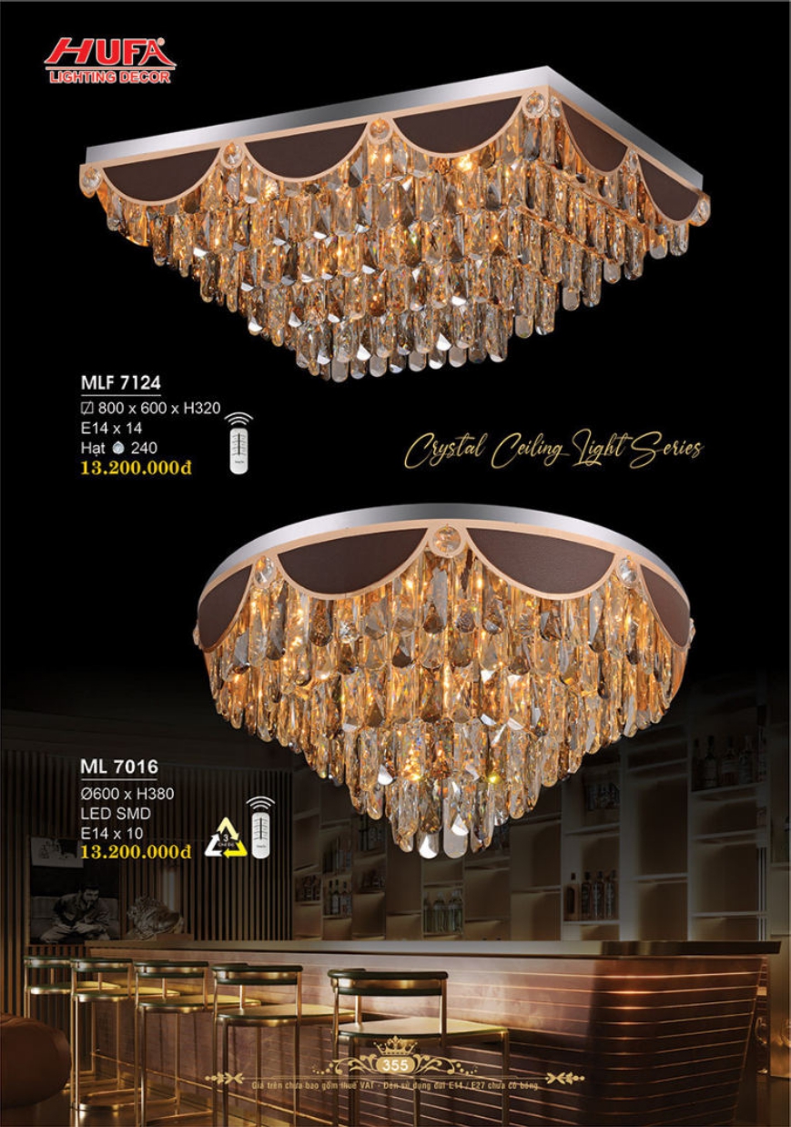 Bảng giá đèn trang trí HUFA